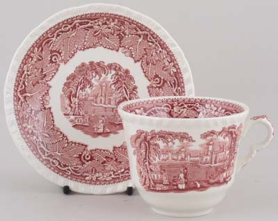 Breakfast Cup and Saucer c1940s